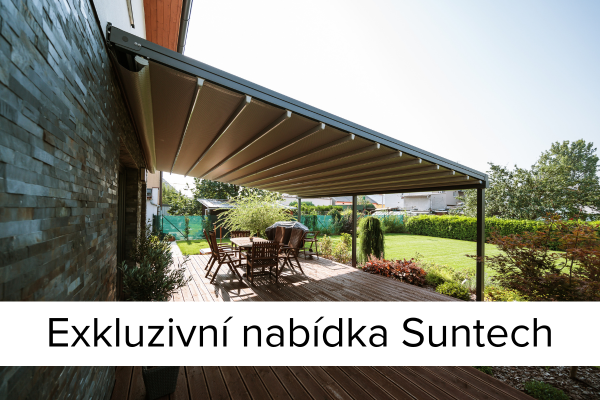 Exkluzivní nabídka na pergoly Suntech